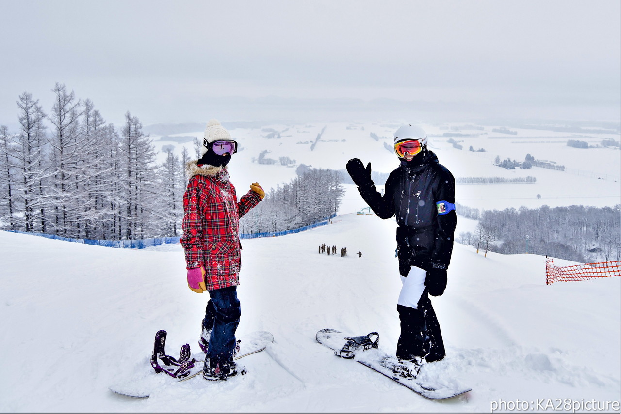 新嵐山スカイパーク・メムロスキー場　十勝エリアに待望の大雪＆パウダースノーがやって来た！歓喜のノートラックライディング(^^)v